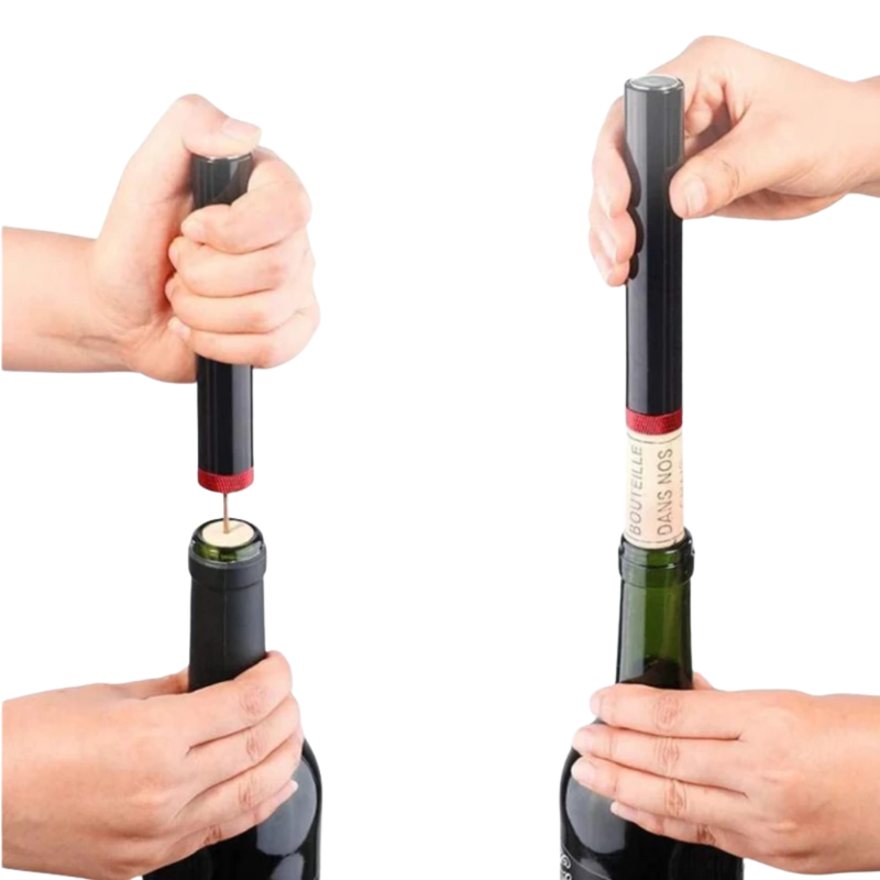 AbridorMax - Abridor com Pressão de Garrafas com Rolhas