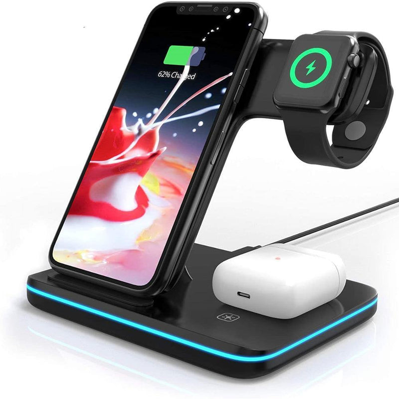 Carregador Smart Hub - Carregador 3 em 1