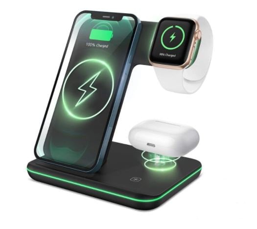 Carregador Smart Hub - Carregador 3 em 1
