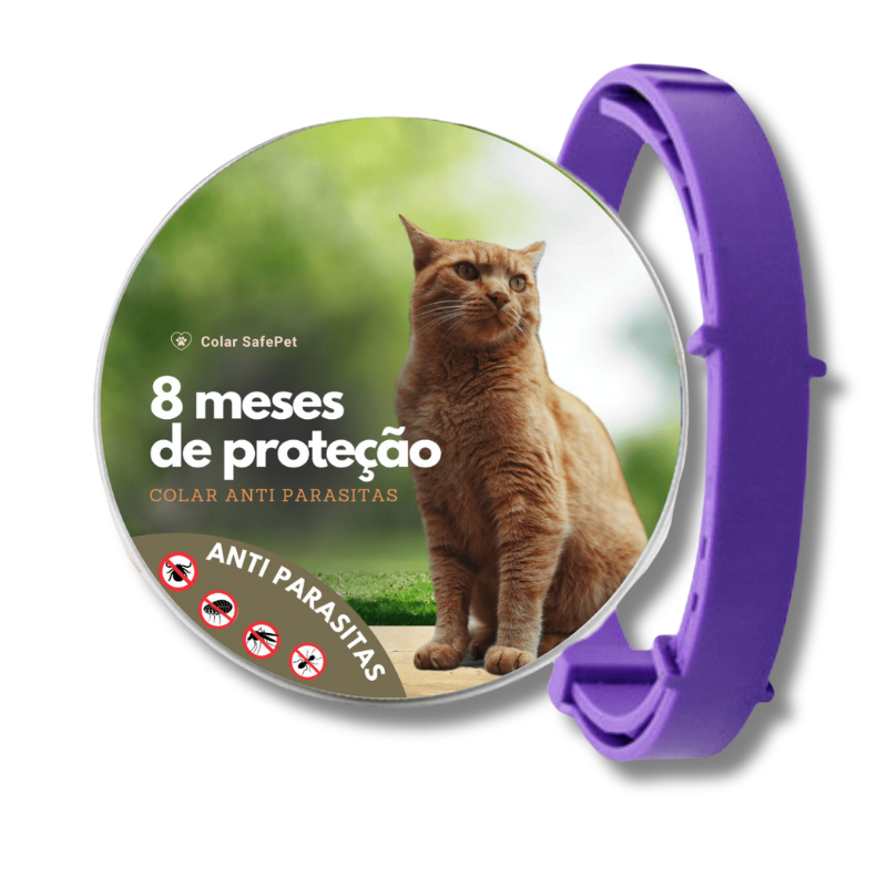 Pet Protect - Colar Anti Pulgas e Carrapatos