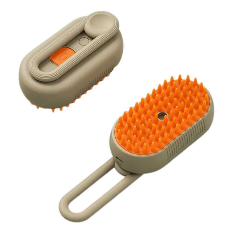 Escova Spray - Escova para Pelos de Pets 3 em 1