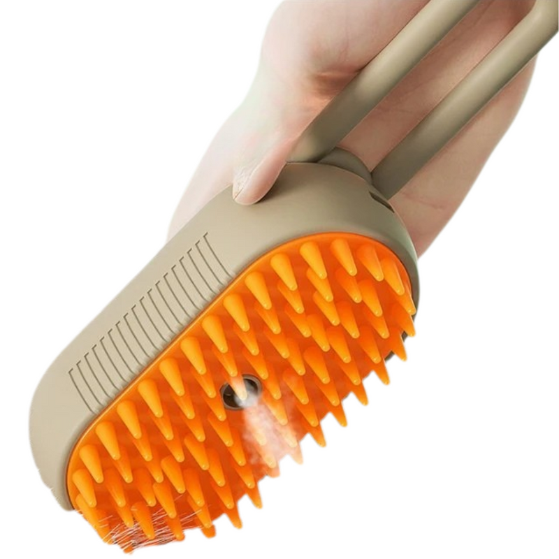 Escova Spray - Escova para Pelos de Pets 3 em 1