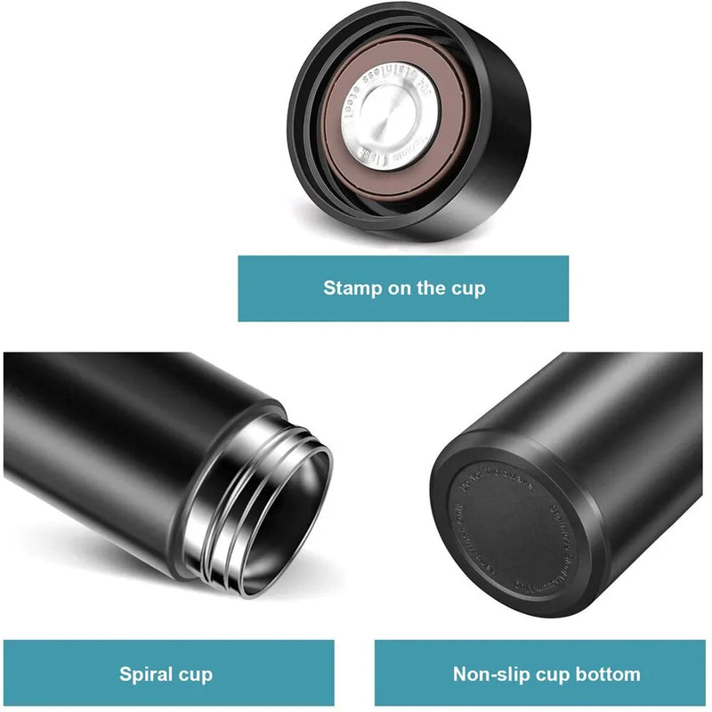 SmartBottle - Garrafa Térmica Inox Inteligente com Termômetro