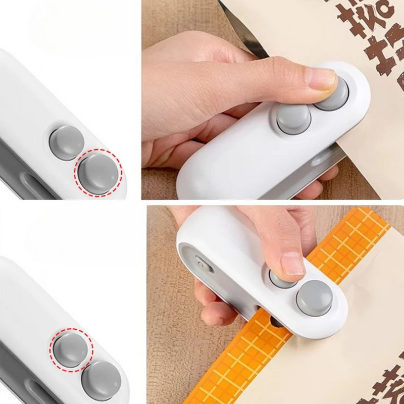 SeladoraPro - Mini Seladora de Embalagens 2 em 1